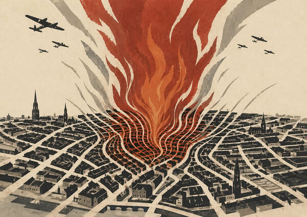 Grad pretvoren u peć: Hamburg 1943. i moralni ponor rata iz zraka