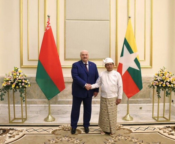 Lukašenko u Mjanmaru - tek drugi strani državnik u posjeti otkako je na vlasti vojna hunta