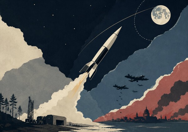 Bombardirati budućnost prije nego što poleti: Peenemünde 1943. i raketa između Londona i Mjeseca