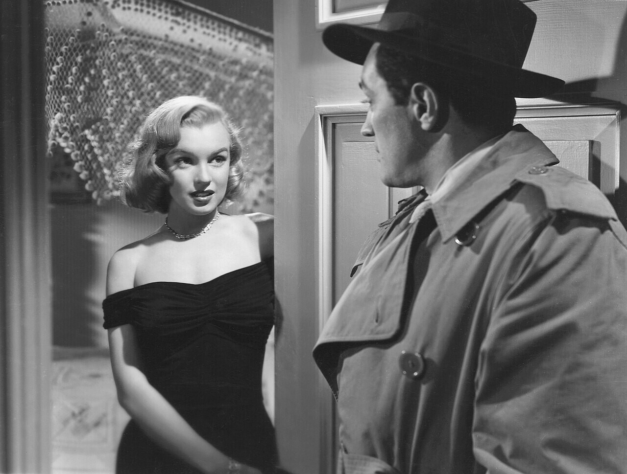 Monroe u filmu The Asphalt Jungle (1950)