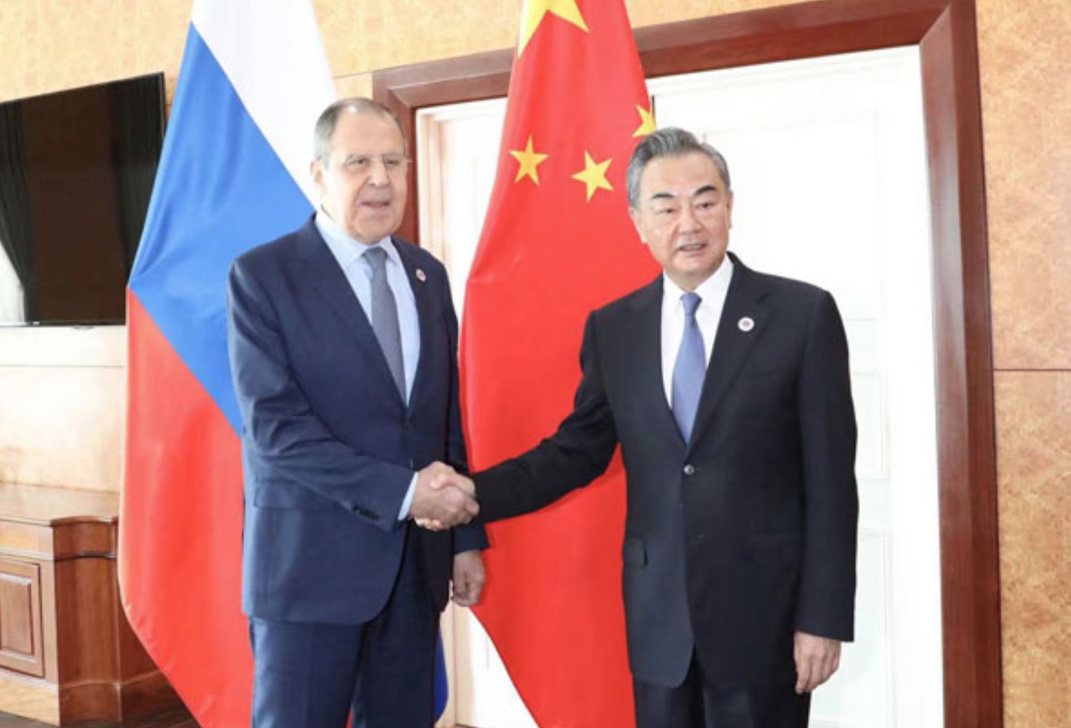 Sergej Lavrov i Wang Yi