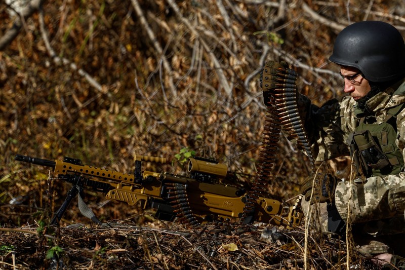 Ukrajinske vojne vježbe u blizini Kijeva, 24. listopada 2023. (Reuters/Guliver Image)