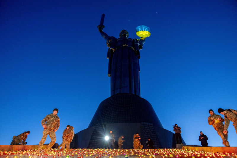 Komemoracija u Kijevu povodom tisuću dana rata, 19. studenog 2024. (izvor: Imago Lifestyle/Guliver Image)
