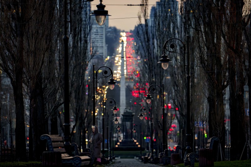 Taras Ševčenko bulevar u Kijevu, 19. ožujka 2024. (izvor: AP Photo/Vadim Ghirda/Guliver Image)