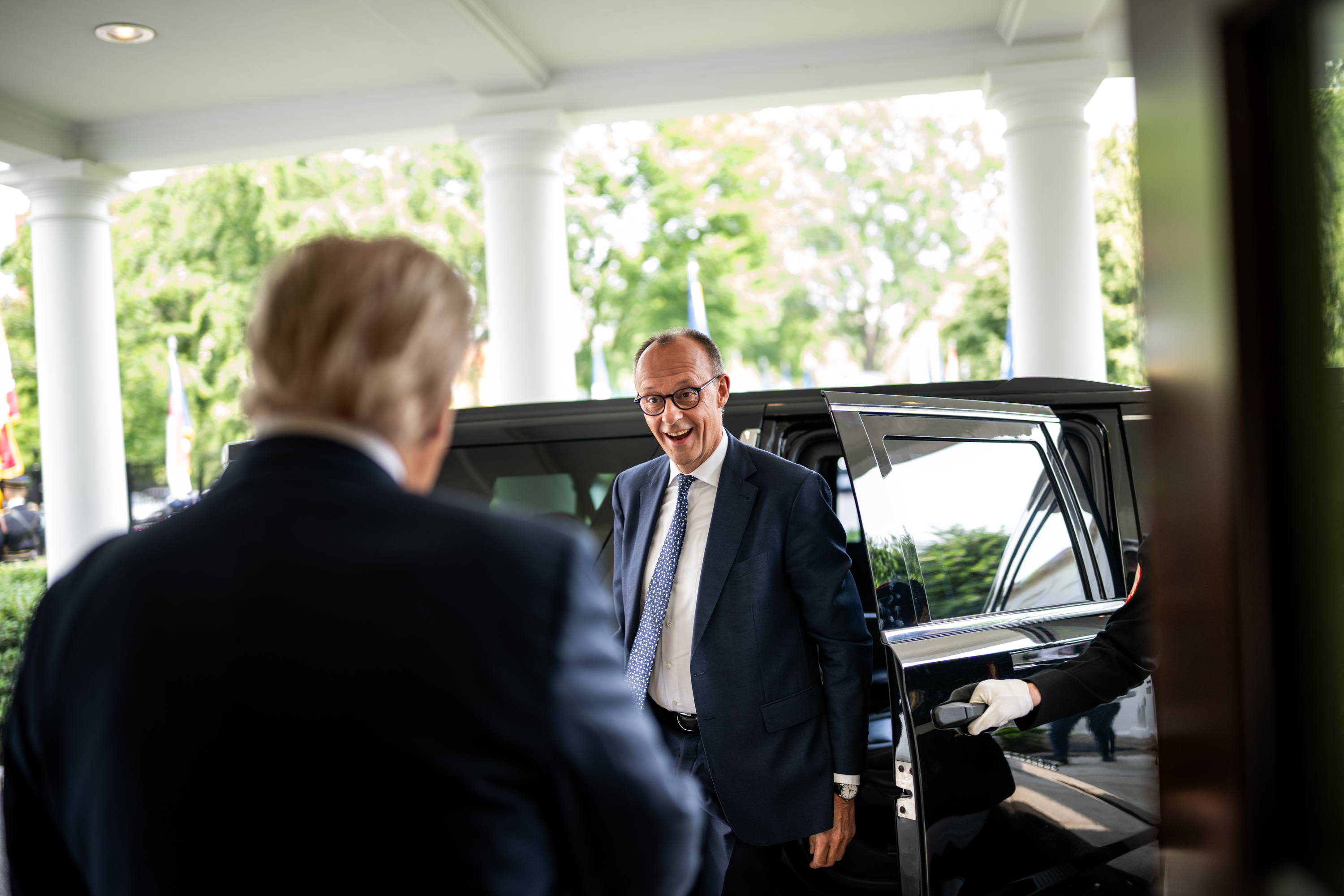 Donald Trump i Friedrich Merz