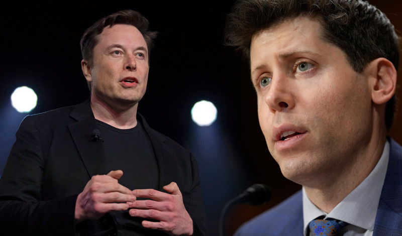 Elon Musk (AP Photo/Jae C. Hong) i Sam Altman (AP Photo/Patrick Semansky) | Distribucija izvora: Guliver Image