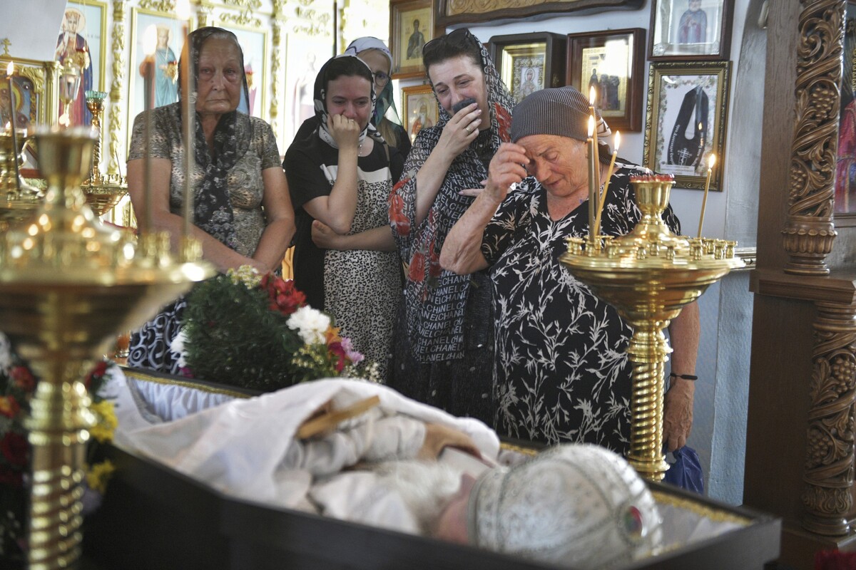 Svećenik Nikolaj Kotelnikov jedna je od žrtva napada u Dagestanu (izvor: Associated Press/Guliver Image)