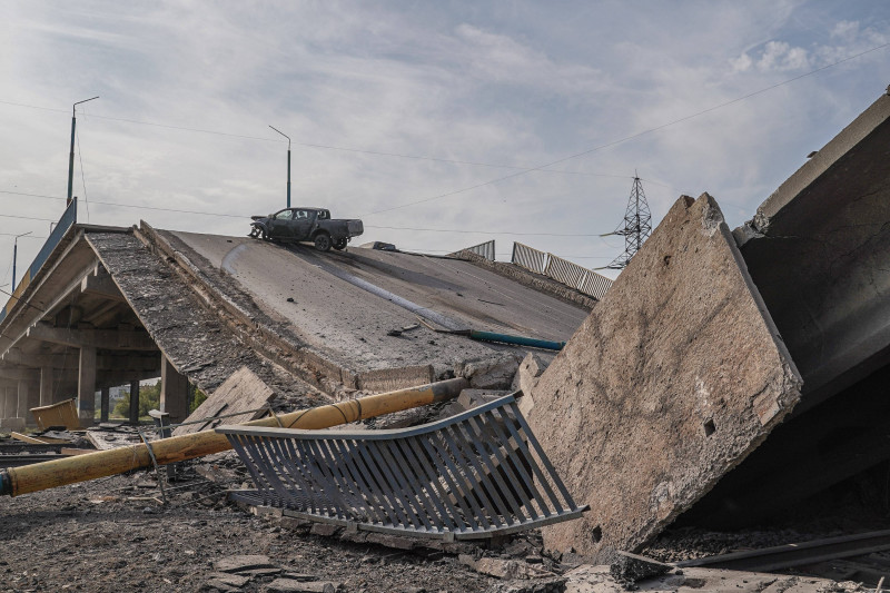 Scena u blizini Pokrovska (izvor: Yevhen Vasyliev / Le Pictorium / Guliver Image)