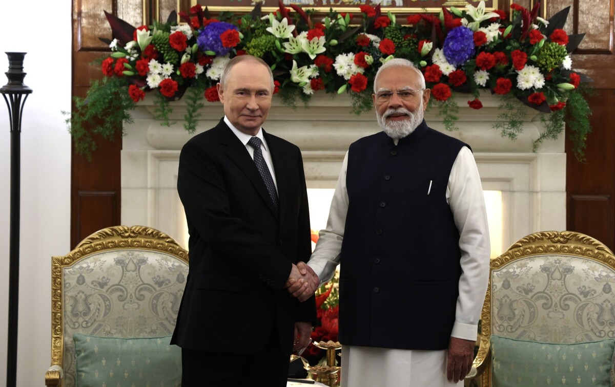 Putin i Modi u Indiji, 5.12.2025.