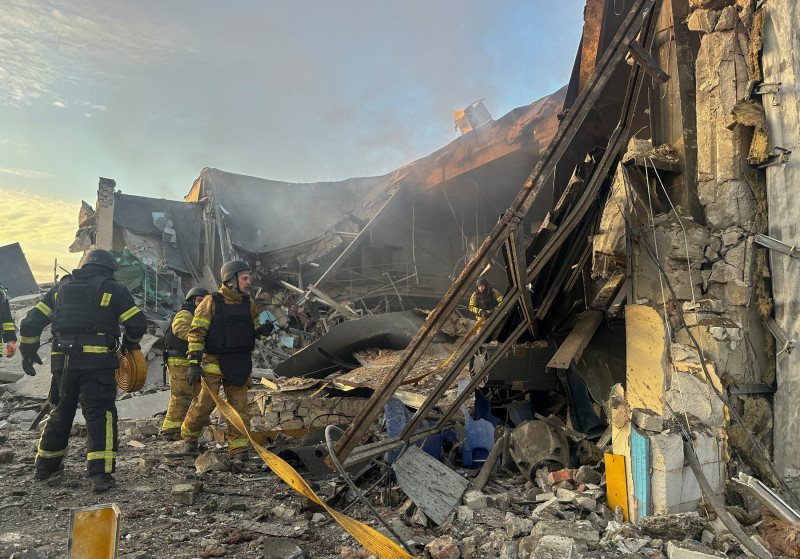 Nakon ruskog napada na Harkov 18. travnja 2025. (izvor: Reuters/Guliver Image)