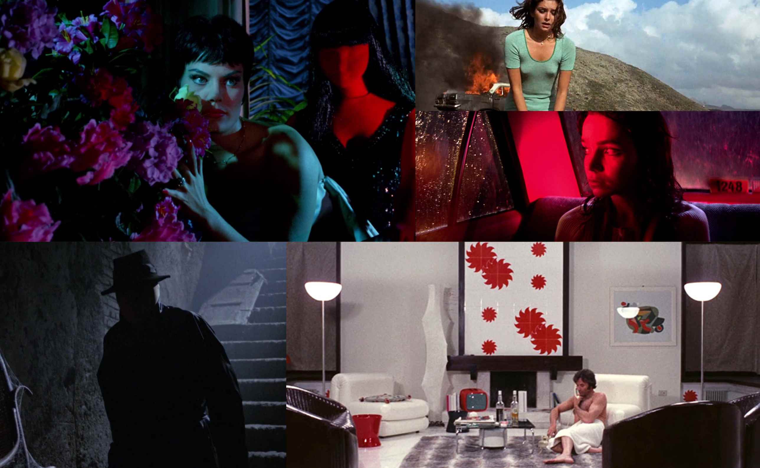 Scene iz raznih "giallo" filmova