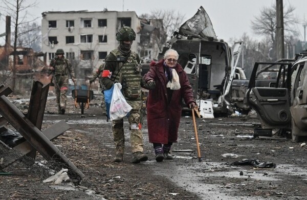 Evakuacija civila u Sudži