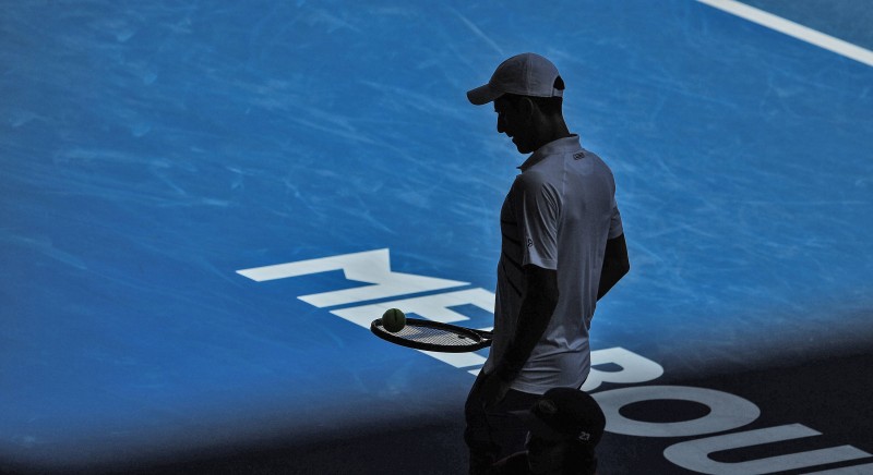 Novak Đoković za vrijeme turnira Australian Open 2019. godine (izvor: Guliver Image)