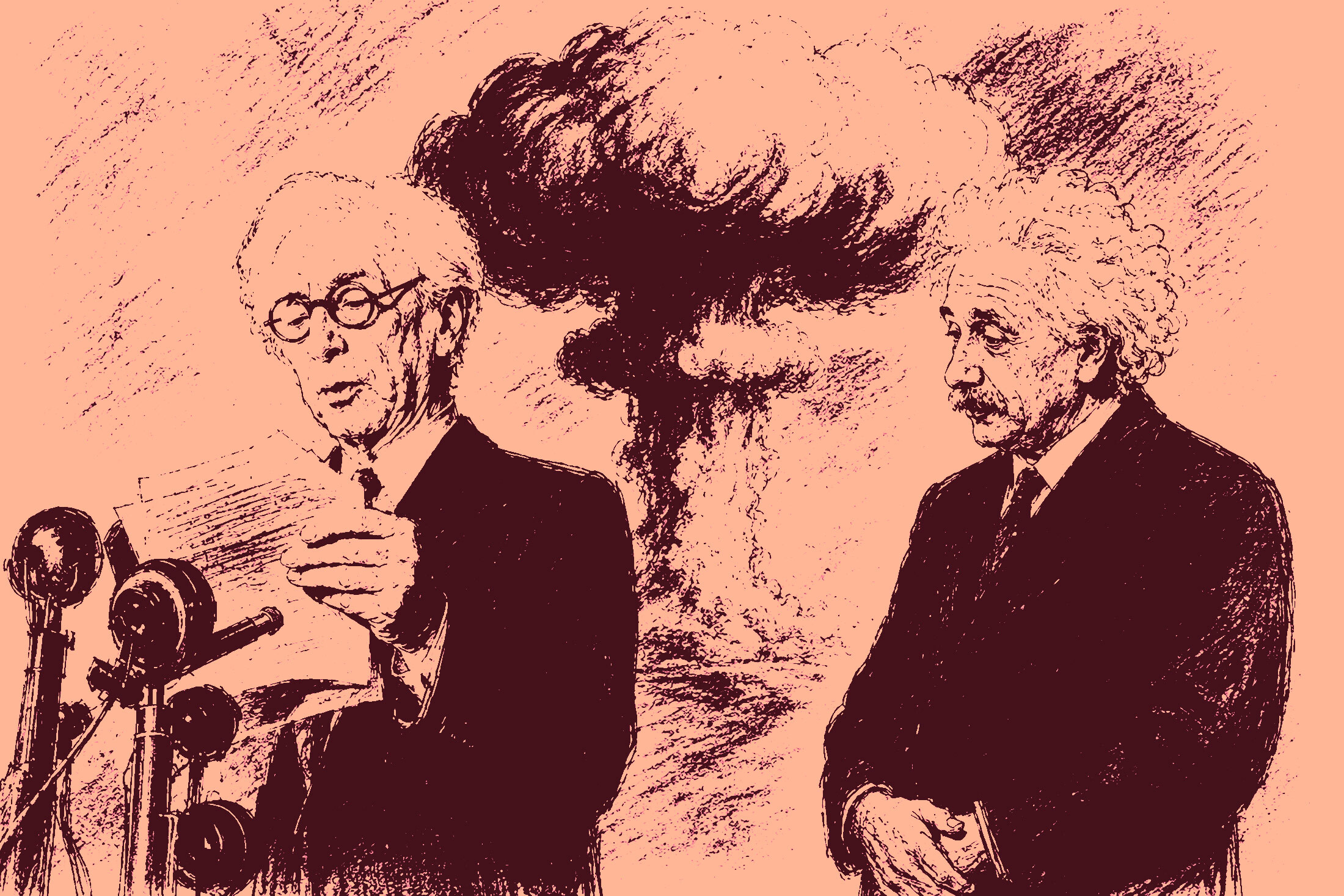 Russell–Einsteinov manifest / ilustracija