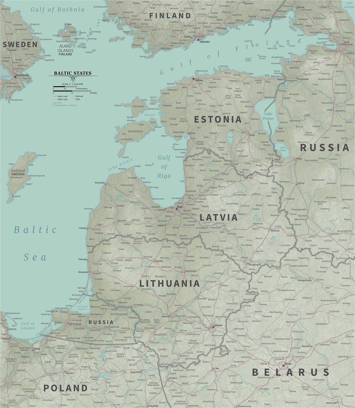 Šira karta Baltika