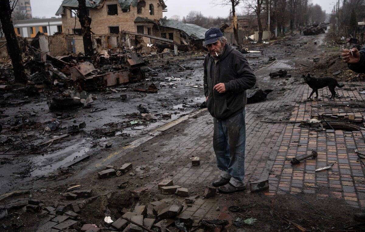 Buča, 3. travnja 2022. (izvor: AP Photo/Rodrigo Abd/Guliver Image)