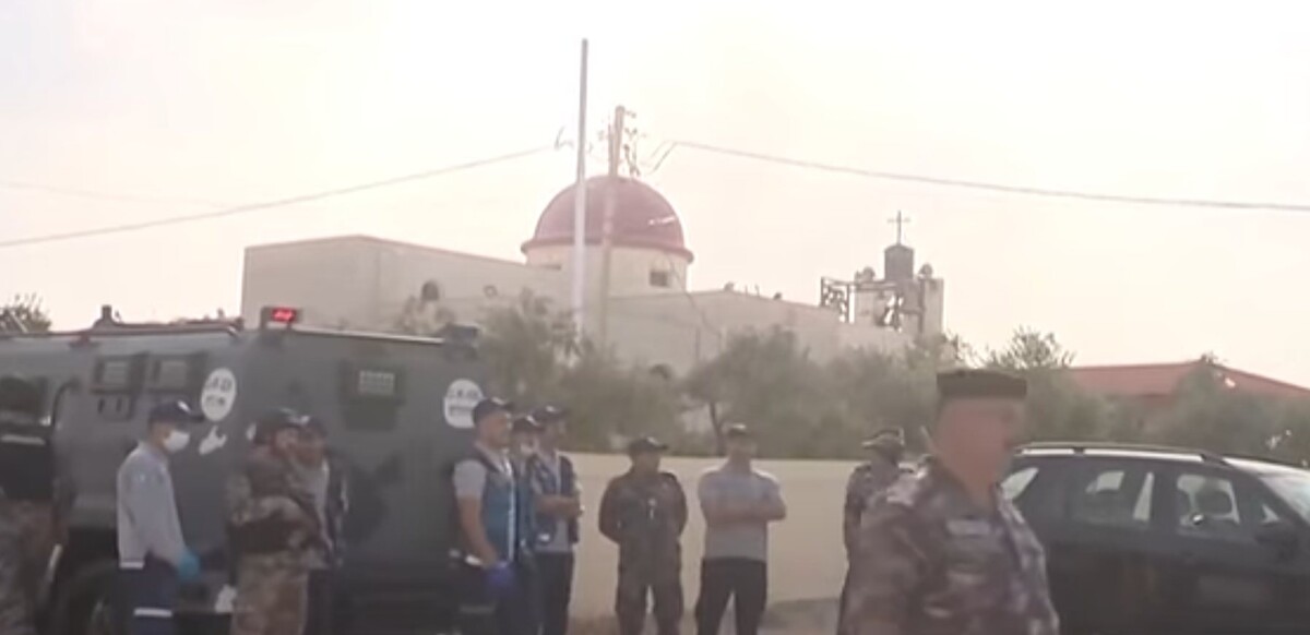Scena u Jordanu nakon napada