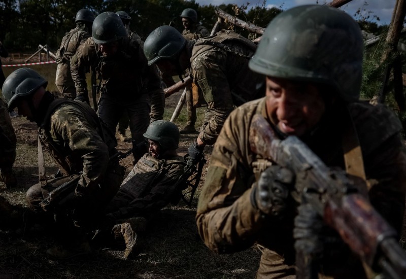 Ukrajinske vojne vježbe u regiji Černigov (izvor: Reuters / Guliver)