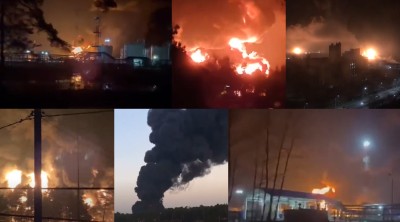 Veliki požari i eksplozije na ruskom teritoriju: Gore skladišta s tisućama tona nafte - je li riječ o ukrajinskom raketnom napadu?