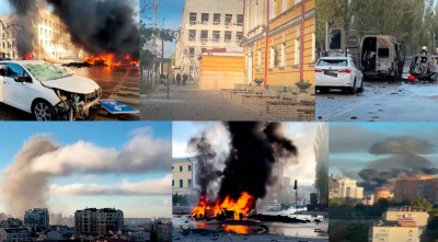 Siloviti ruski udar na ukrajinske gradove kao osveta za Krimski most: Intenzivni napadi na Kijev, eksplozije od Lavova na zapadu do Harkova na istoku