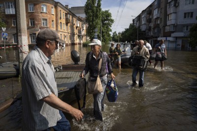 Rat u Ukrajini, 472. dan: U tijeku je spašavanje na poplavljenim prostorima, broj žrtava za sad nije velik, Kijev i dalje bez komentara o protuofenzivi, dron pogodio ruski grad Voronjež