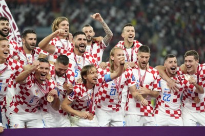 Još jedan povijesni uspjeh hrvatskog nogometa - Pobjedom nad Marokom Hrvatska je osvojila treće mjesto na Svjetskom nogometnom prvenstvu u Kataru!