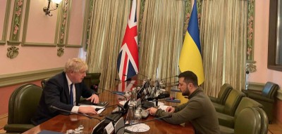 Boris Johnson se iznenada pojavio u Kijevu: "Napraviti ćemo sve da Putin ne uspije!"